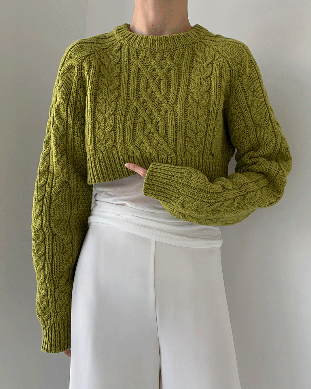 Crop knit